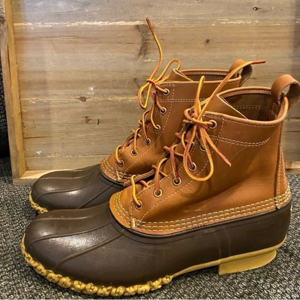 L. L. Bean Men's Bean Boots, 8" GORE-TEX/Insulated Sz 12 - Picture 3 of 7